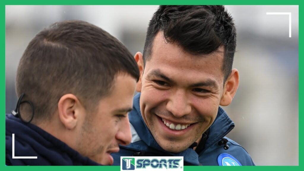 Así es el DURO entrenamiento de Hirving "Chucky" Lozano con el Napoli en la UEFA Champions League