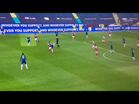 Arsenal vs Chelsea FA CUP Highlights 2020. Mateo Kovavic Red Card