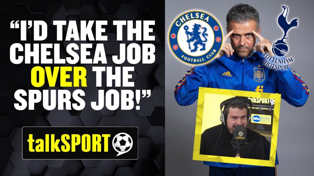 Chelsea or Spurs? 🤔 Alex Crook REVEALS London rivals clubs are chasing ex-Barca boss Luis Enrique! 👀