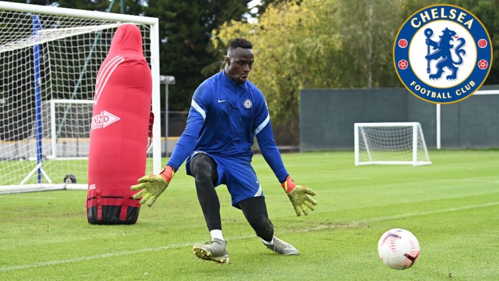 🏋️ TREINO DE REFLEXOS DE Édouard Mendy GRANDE GOLEIRO DO CHELSEA
