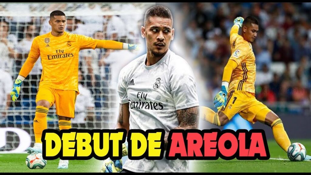 EL DEBUT DE ALPHONSE AREOLA CON EL REAL MADRID