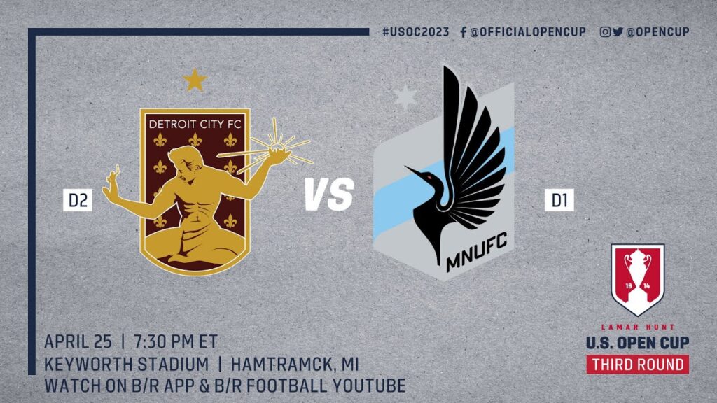 Lamar Hunt U.S. Open Cup Third Round LIVE: Detroit City vs. Minnesota United