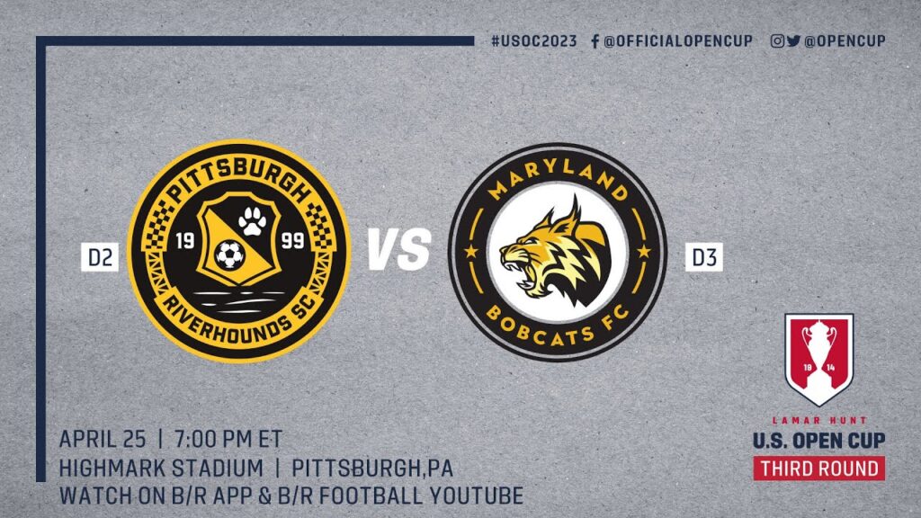 Lamar Hunt U.S. Open Cup Third Round LIVE: Pittsburgh Riverhounds vs. Maryland Bobcats