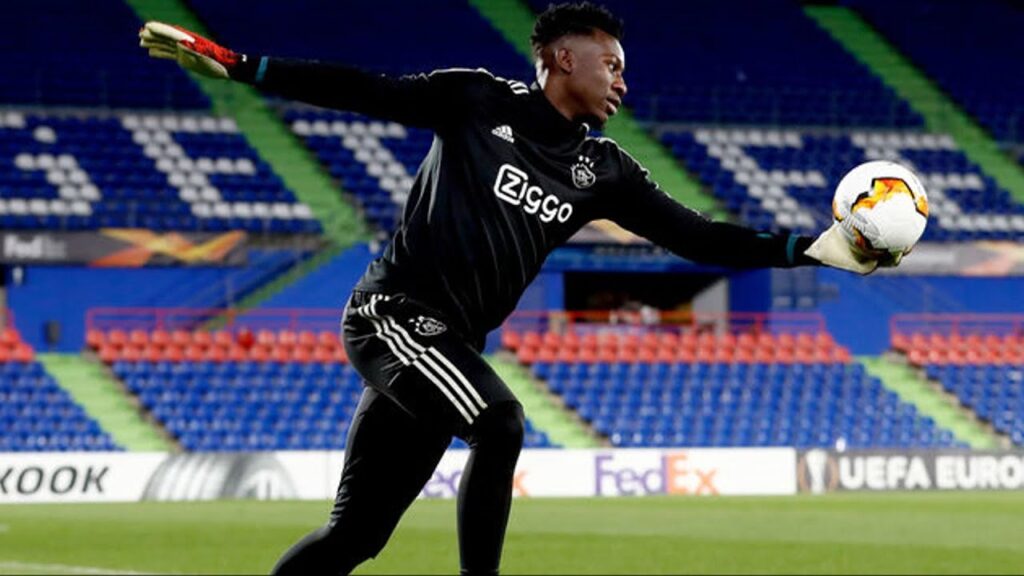 Treinamento da Muralha do AJAX ll André Onana , Reflexo força e Agilidade