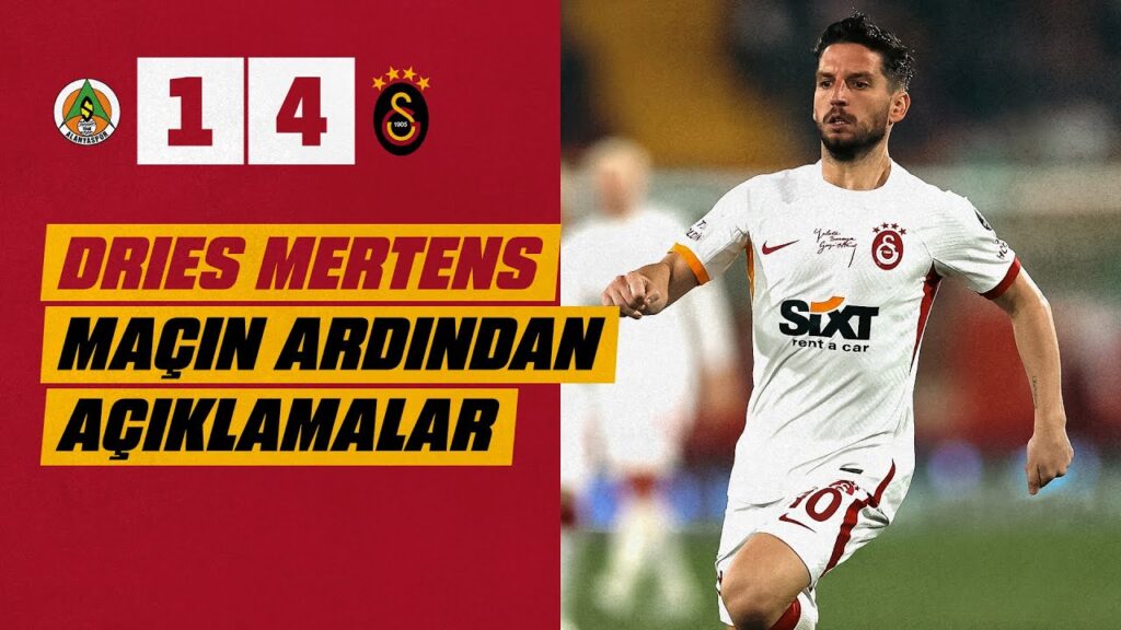 📺 Dries Mertens'in maç sonunda yaptığı açıklamalar | #ALNvGS
