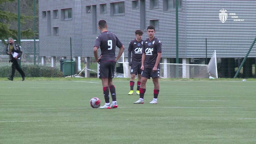 NIMES OLYMPIQUE 0-5 AS MONACO - COUPE GAMBARDELLA - TOUS LES BUTS DES U18.