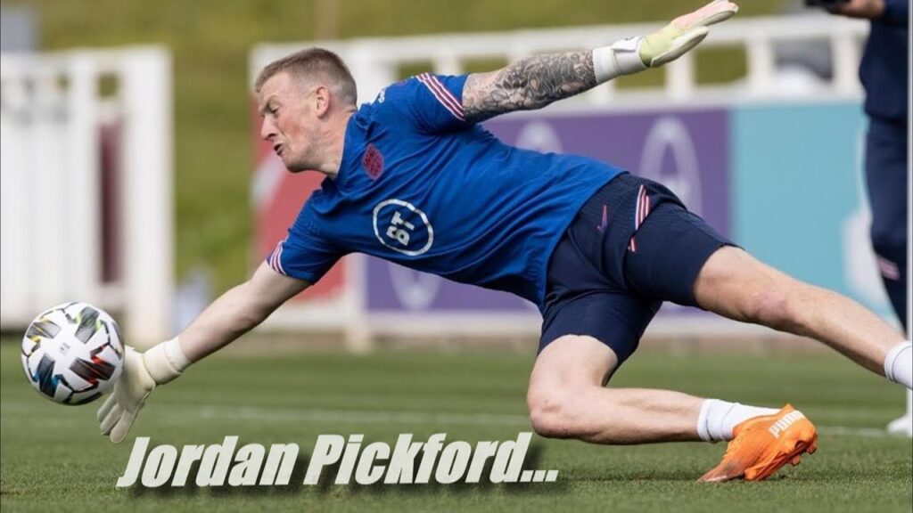 Treino do Incrível goleiro da Inglaterra Jordan Pickford ll 2021 HD