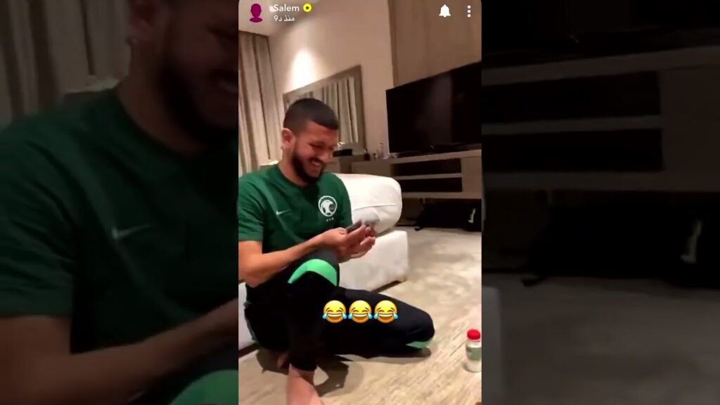 #سالم_الدوسري و #محمد_كنو ونجوم المنتخب السعودي يلعبون "جاكارو"