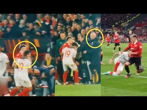 Ten hag reaction to Lisandro Martinez Injury vs Sevilla Ten hag reaction to Lisandro Martinez Injury vs Sevilla