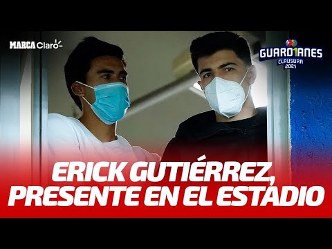 Erick Gutiérrez asiste al juego | Pachuca 0-1 Puebla en vivo | Liga MX | Clausura 2021 | Jornada 14