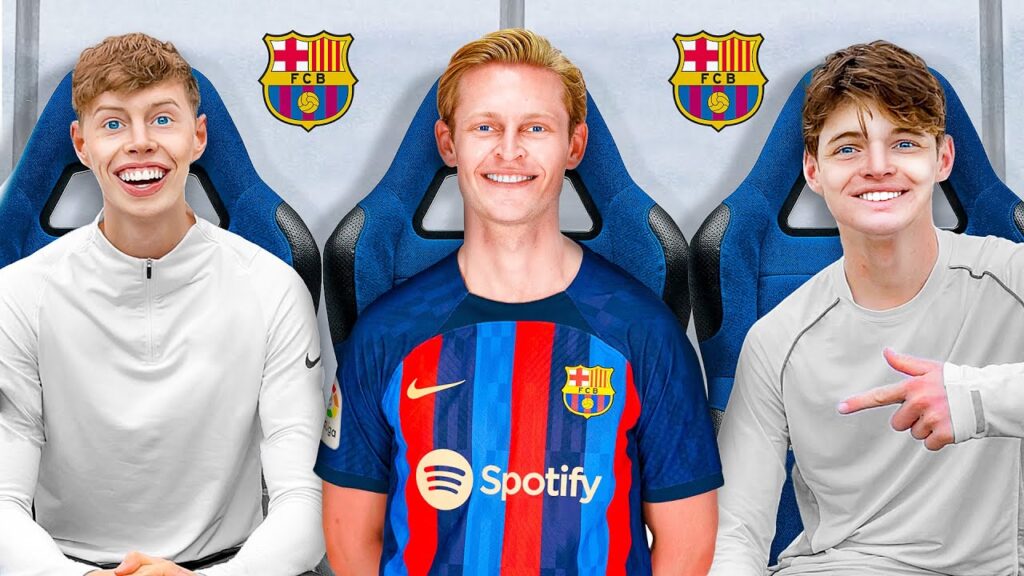 FRENKIE DE JONG NODIGDE ONS UIT OM HEM LIVE TE ZIEN!