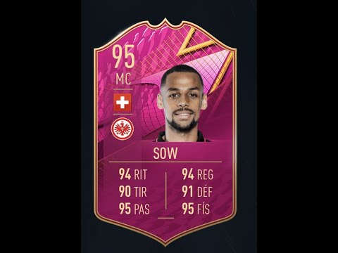 The Swiss Gullit ! 95 Djibril Sow review !🤩😱