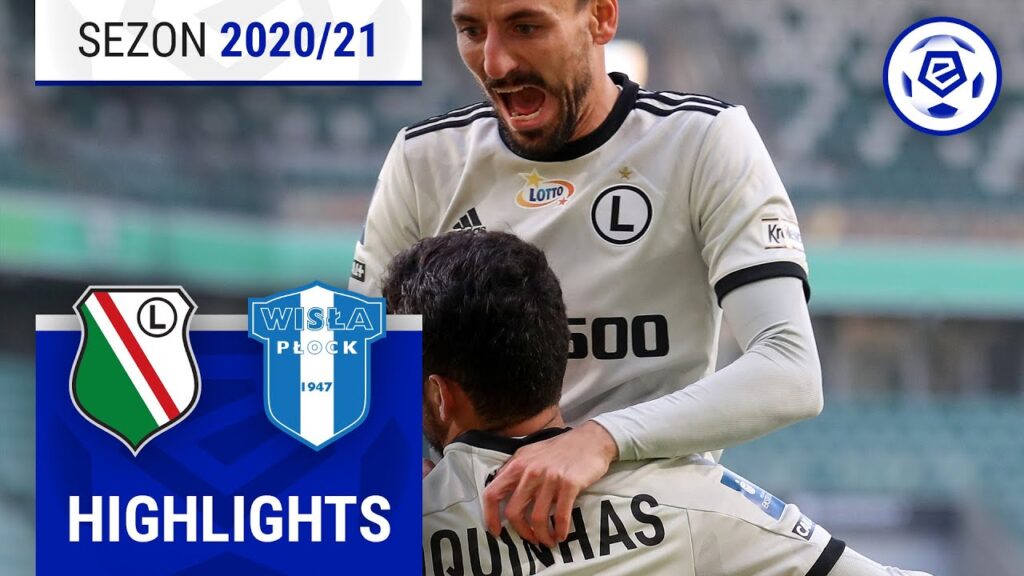 Legia Warszawa - Wisła Płock 5:2 | SKRÓT | Ekstraklasa 2020/21 | 18. Kolejka