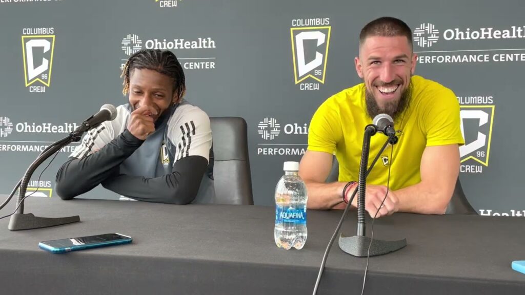 The Crew's Steven Moreira and Milos Degenek on defending and leadership