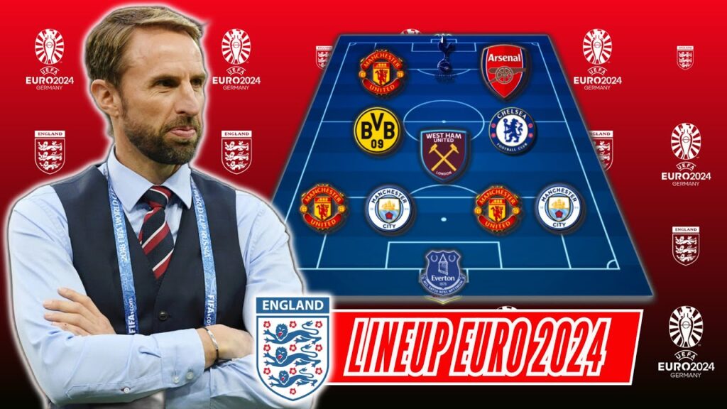 England Predicted Lineup Euro 2024 🔵⚪ England Football Team