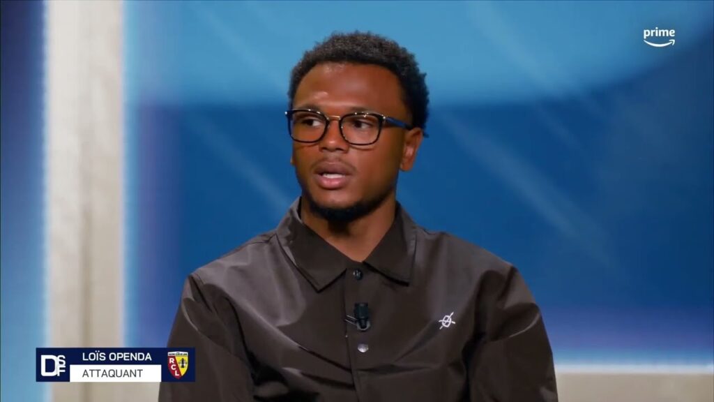 Loïs Openda sur l'avance du RC LENS au classement