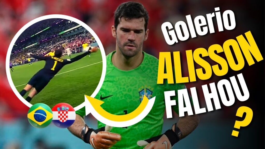 O GOLEIRO ALISSON BECKER ERROU!? Copa do Mundo 2022 - FIFA