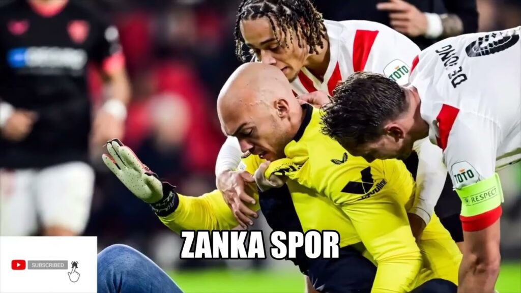 İşte Marko Dmitrovic ve taraftar arasında yaşanan gerginlik anları!