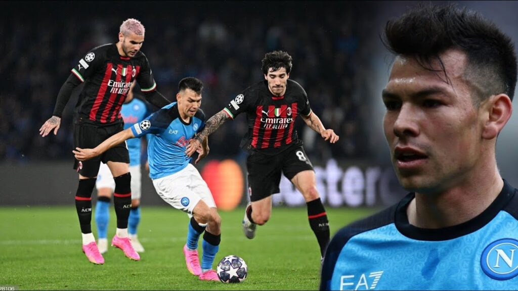 Así Jugó  Hirving Chucky Lozano vs Milan - Cuartos de Final Vuelta - 2023