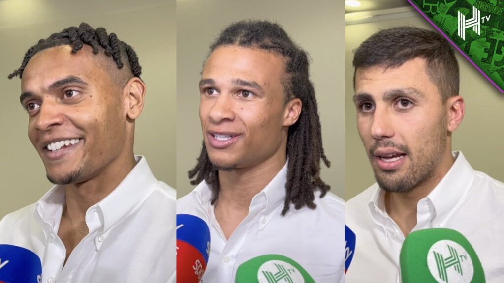 Revenge on Madrid? We don't think about THAT! | Man City players REACT after UCL quarter-final win!