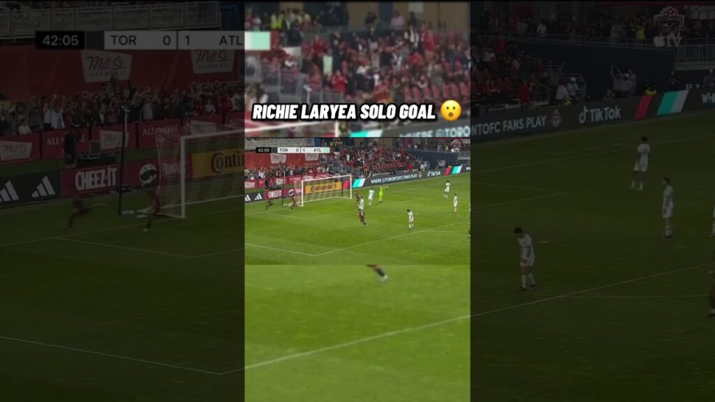 What an incredible solo goal from Richie Laryea 🔥 #torontofc #mls #shorts