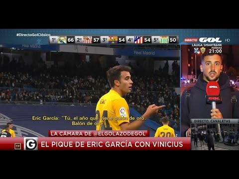 ERIC GARCIA A VINICIUS: "TÚ EL AÑO QUE VIENE BALÓN DE ORO"