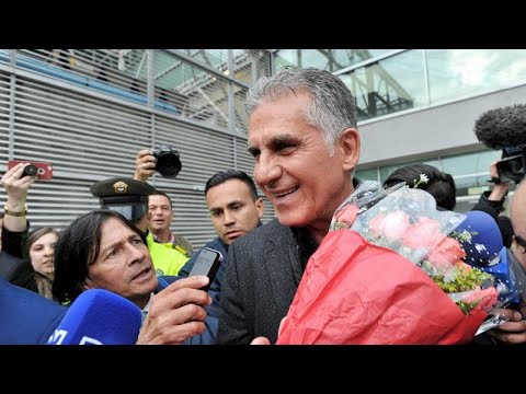 Carlos Queiroz quer reconstruiir Colômbia em torno de James e Falcao