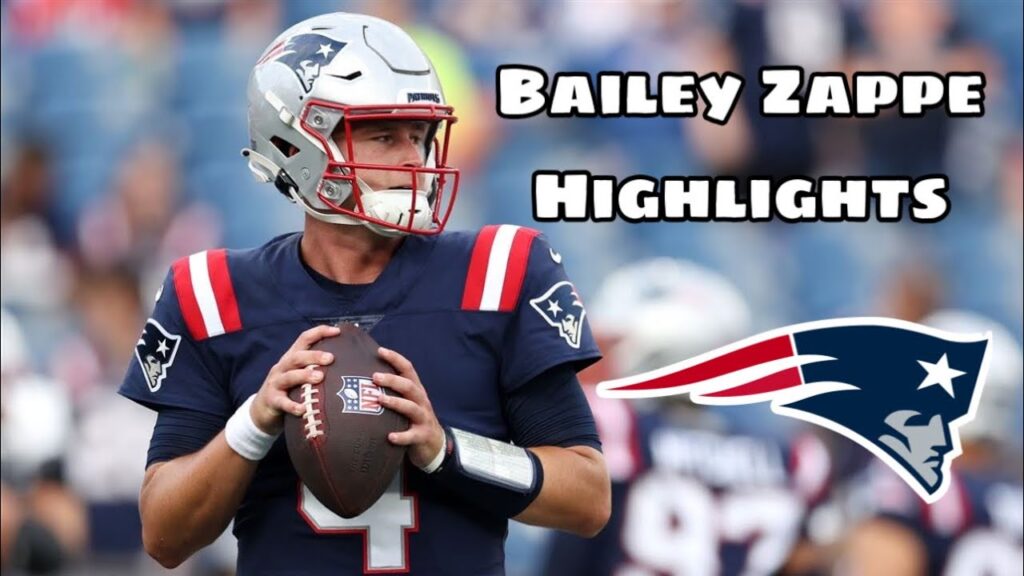 Bailey Zappe 2022-2023 Rookie Highlights New England Patriots