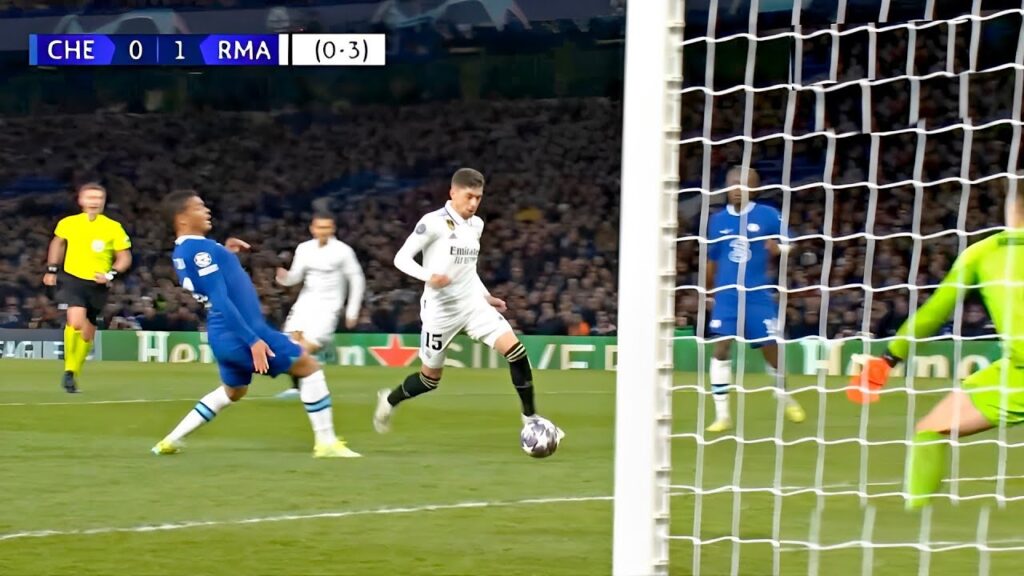 Fede Valverde IMPRESSIVE against Chelsea!!