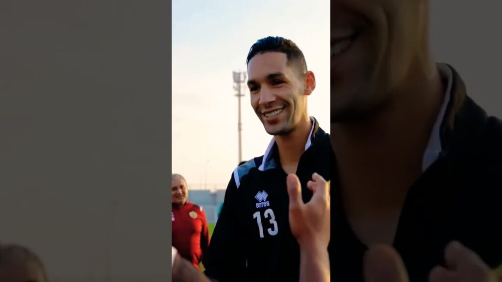 نادي قطر يحتفون ببدر بانون  بعد الإنجاز المونديالي للمنتخب المغربي#قطر #بدر_بانون