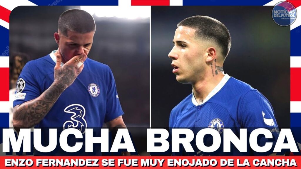 Enzo Fernandez se fue MUY ENOJADO de la cancha 😱 | Lo sacaron en un momento clave Enzo Fernandez se fue MUY ENOJADO de la cancha 😱 | Lo sacaron en un momento clave