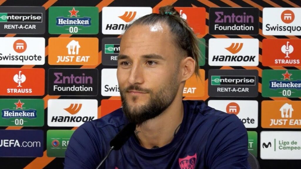 'If the game was 5 minutes more we would've scored THIRD goal!' | Nemanja Gudelj | Sevilla v Man Utd