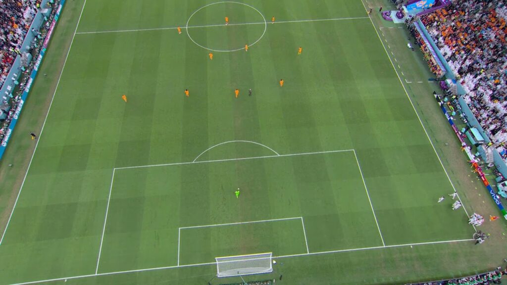 Catar 2022 - Argentina vs Paises Bajos - Gol Molina - Cámara Táctica