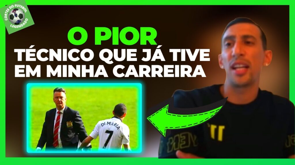 DI MARIA DETONA VAN GAAL EM ENTREVISTA LEGENDADO