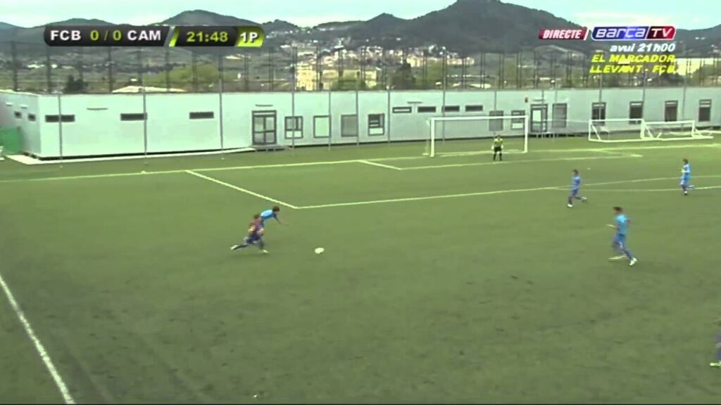 FCB  CadetB  Paik Seung Ho ball touch(2012-4-14)