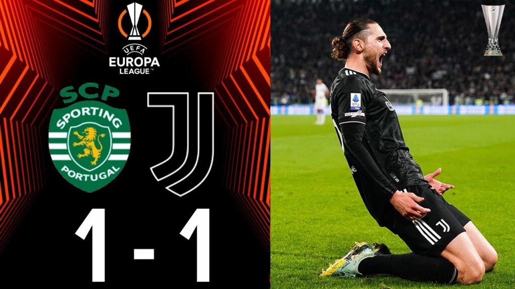 Adrien Rabiot Goal | Sporting vs Juventus 0-1 | Highlights and Goals | UEFA Europa League 22/23