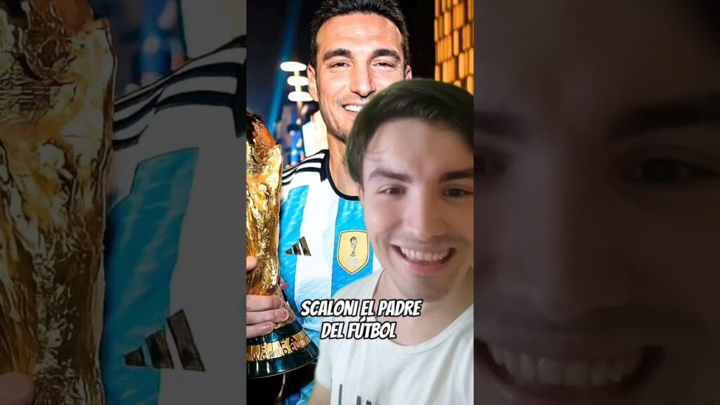 LIONEL SCALONI ES EL PADRE DEL FÚTBOL ⚽🇦🇷 #futbol #shorts #argentina #qatar2022 #messi #scaloni