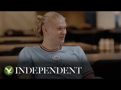 Erling Haaland mocks John Stones' Barnsley accent