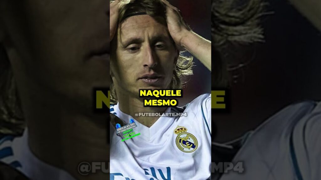 A História Incrível De Modric No Real Madrid
