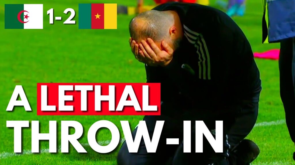 The throw-in that cost Algeria its spot at the World Cup 2022 | Tactical Analysis