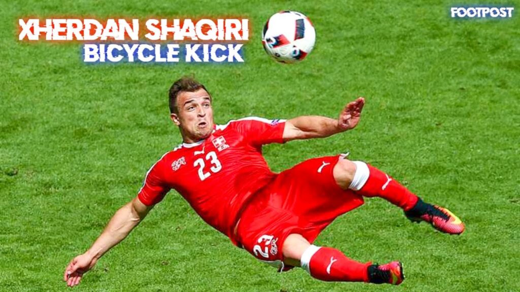 Xherdan Shaqiri Bicycle kick euro 2016 best goal🤯😳💥