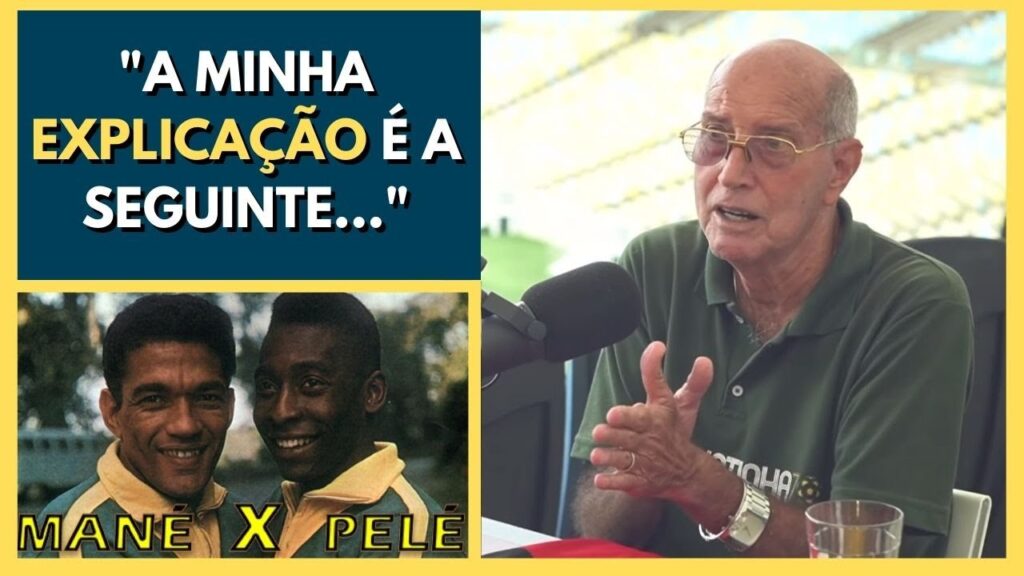 MANÉ X PELÉ NA OPINIÃO DE GERSON CANHOTINHA DE OURO
