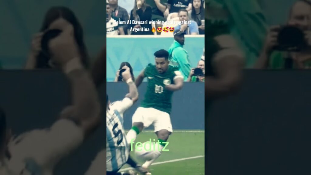 Salem Al-Dawsaris winning goal against Argentina ๐ฅ๐ #shorts #fifaworldcup2022 #aldawsari #football Salem Al-Dawsaris winning goal against Argentina ๐ฅ๐ #shorts #fifaworldcup2022 #aldawsari #football