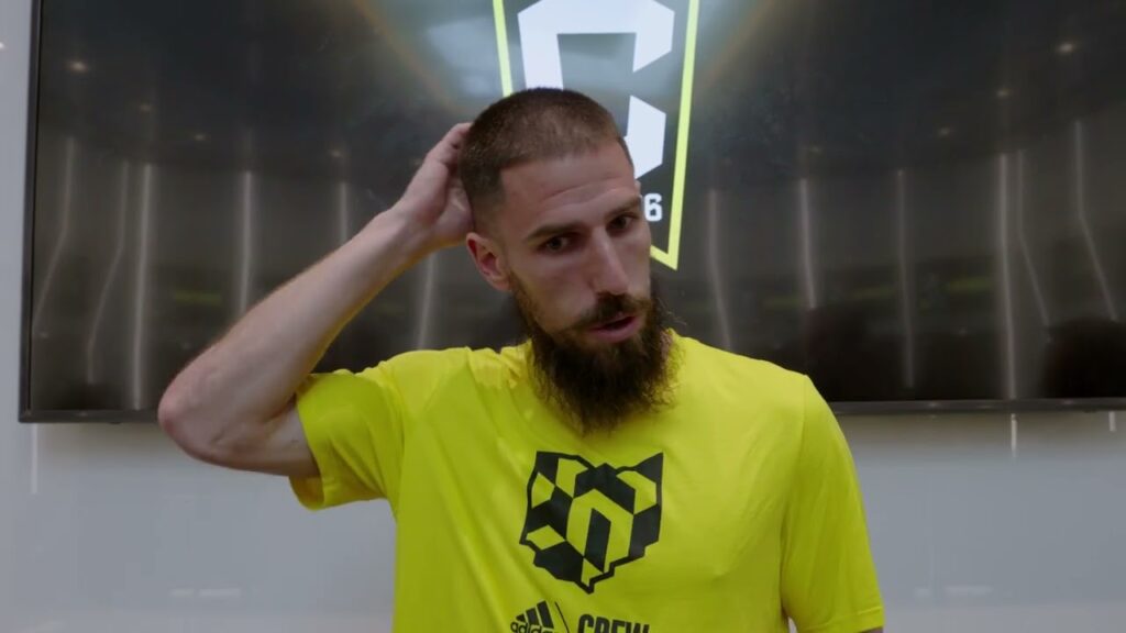 Columbus Crew's Milos Degenek gives his thoughts after a dramatic 1-1 draw vs New England Revolution