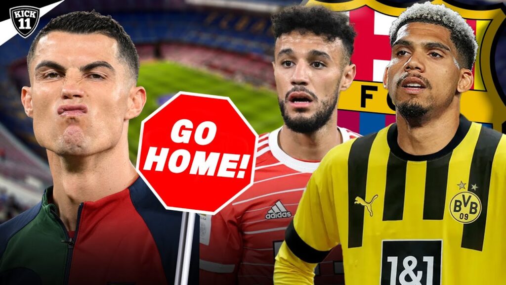 CR7 droht ABSCHIEBUNG! RONALD ARAÚJO zum BVB? | KickNews