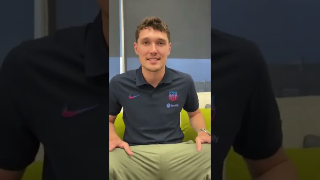 PRIMERAS PALABRAS DE ANDREAS CHRISTENSEN COMO CULER