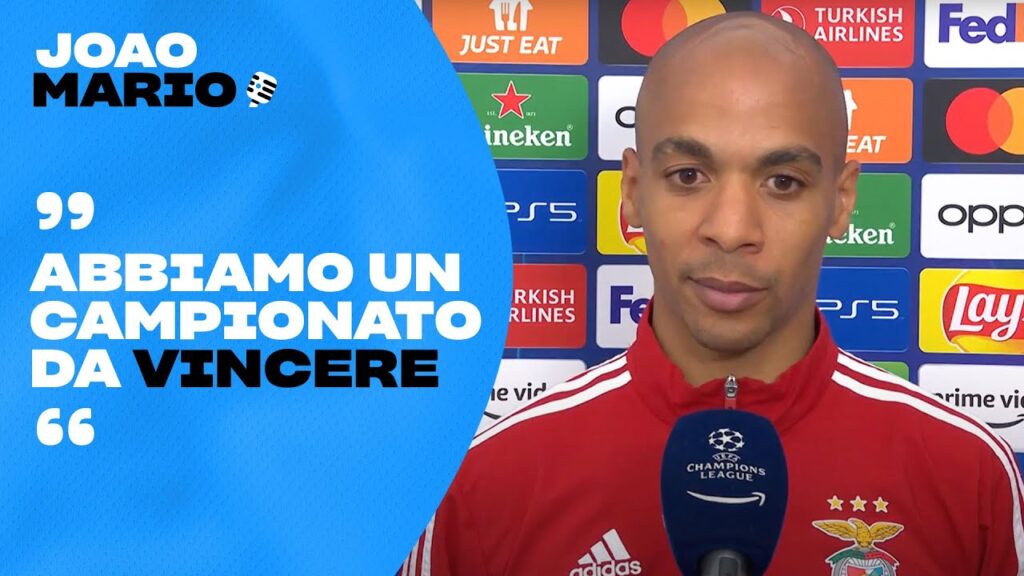 "TANTI BEI RICORDI A MILANO!" Inter v Benfica 3-3 | UEFA Champions League | Intervista a Joao Mario