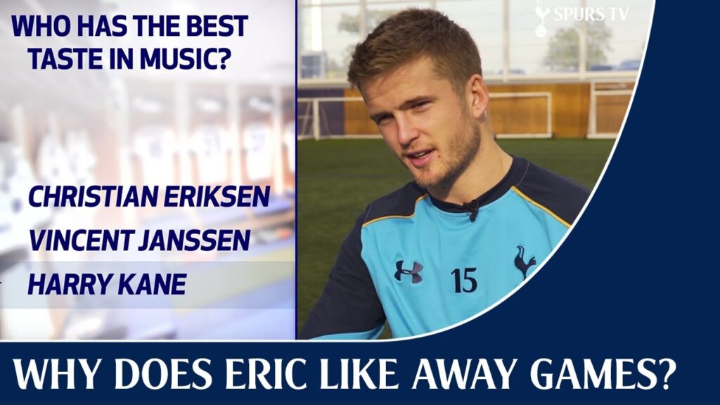 Why does Eric Dier like away games?