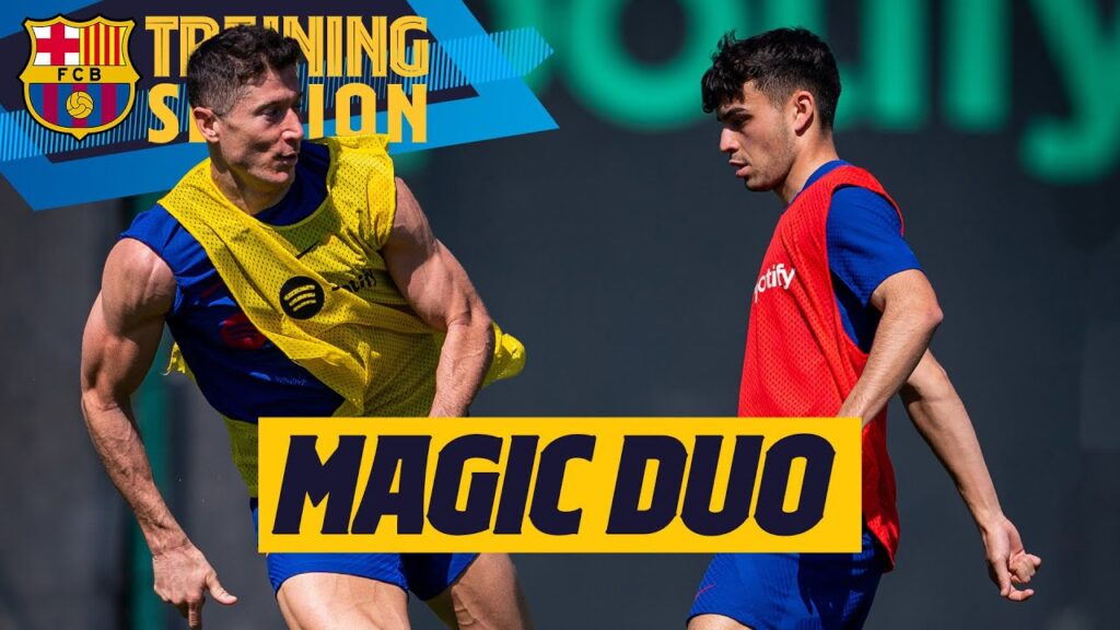 LEWANDOWSKI SCORES HAT-TRICK IN TRAINING MATCH 🔥