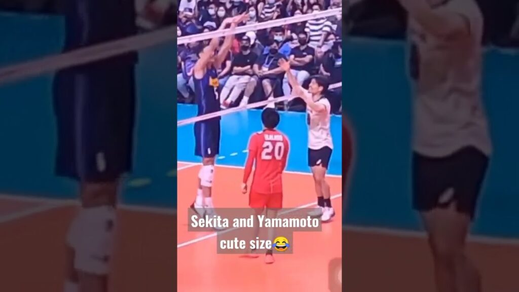 Michieletto vs Sekita and Yamamoto😂 #ryujinnippon #japanvolleyball #石川祐希 #vnl2022 #yukiishikawa